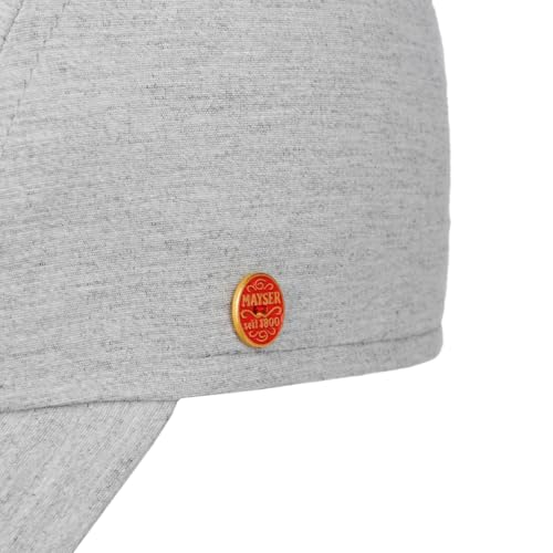 Mayser Riccardo Baseball Cap Plain Cloth UV Protection Made in EU Unisex Spring Summer