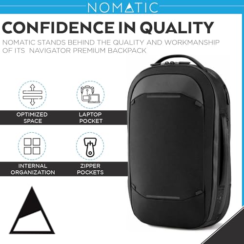 NOMATIC Navigator 6L Expandable Water-Resistant Laptop Backpack