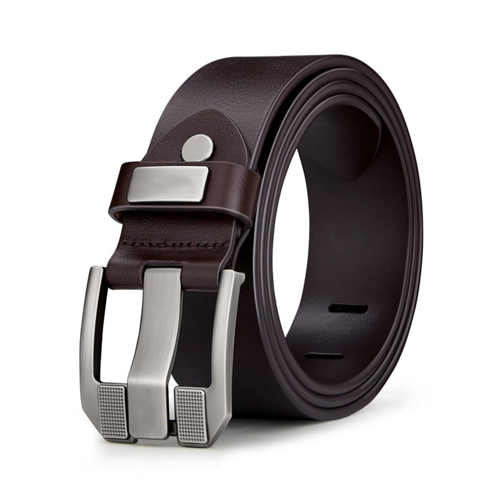 AFPSDLFJDLS Needle Buckle Belt Genuine Leather Cowhide Casual And Versatile