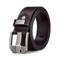 AFPSDLFJDLS Needle Buckle Belt Genuine Leather Cowhide Casual And Versatile