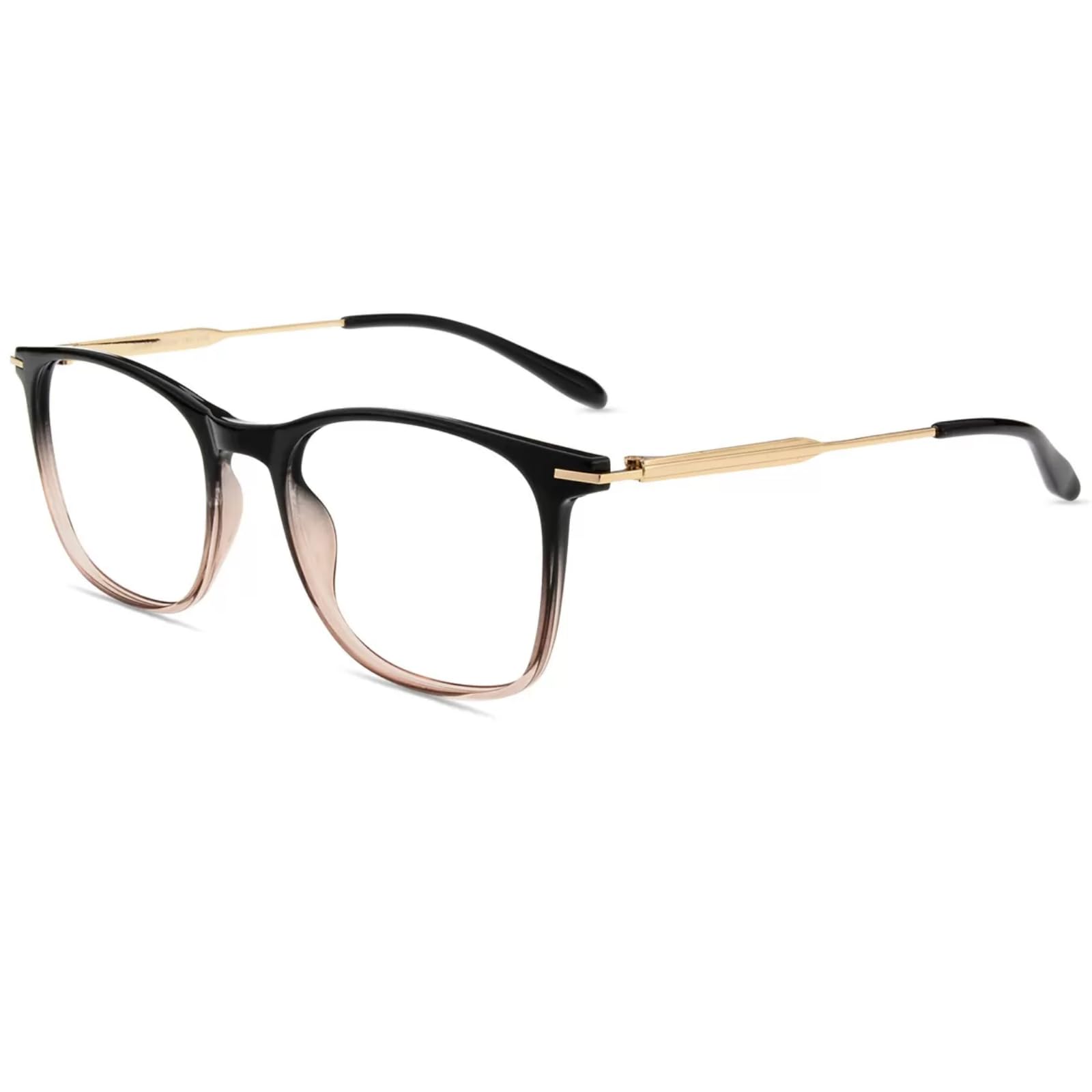 Firmoo Blue Light Reading Glasses, Square TR90 & Metal Frame