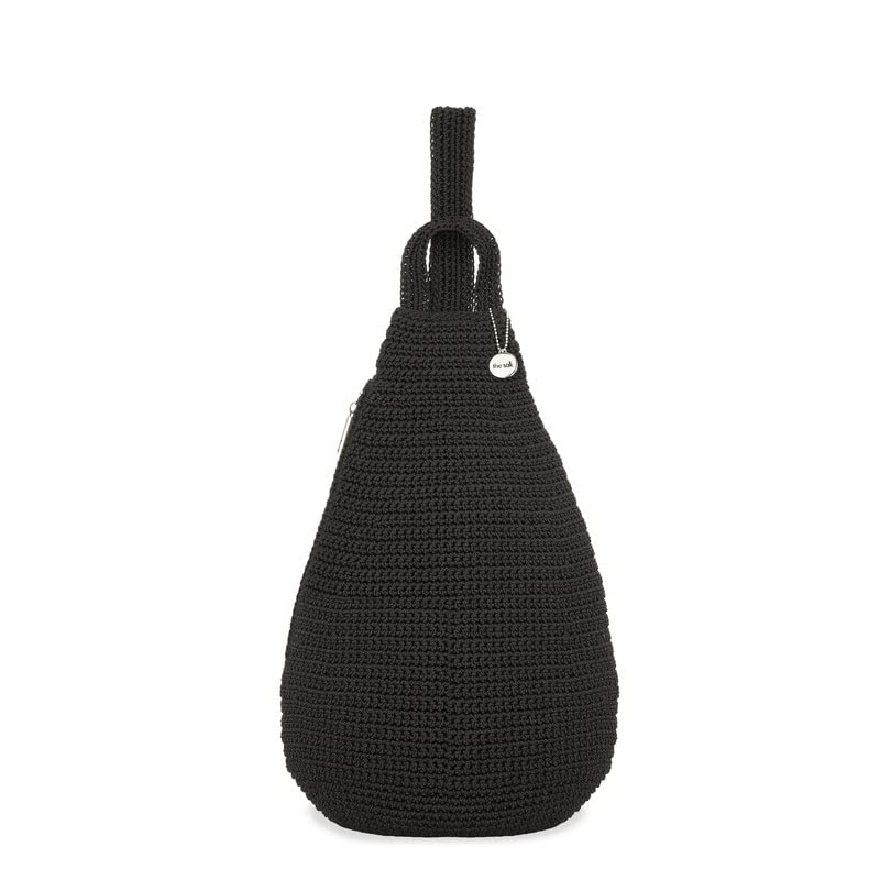 The Sak Geo Sling Backpack in Leather, Convertible Design