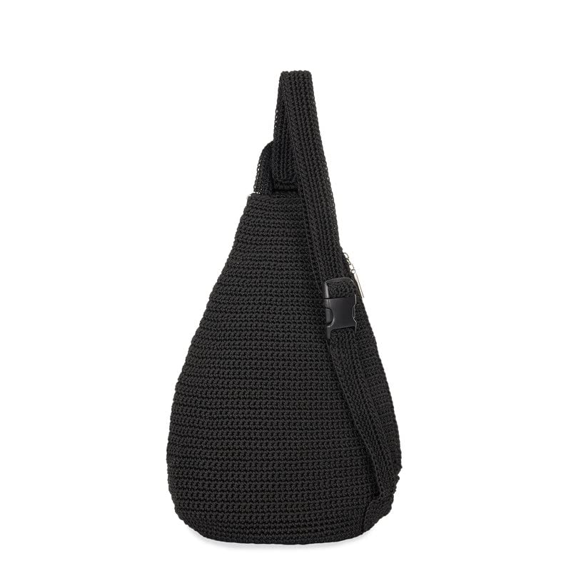 The Sak Geo Sling Backpack in Leather, Convertible Design