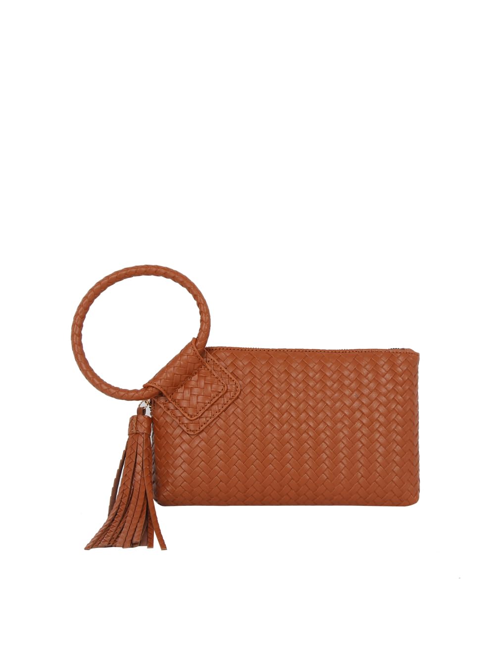 Womens Clutch Purse Wristlet Wallet Evening w/Hand Strap Casual Formal Vegan Leather - Metro Muse