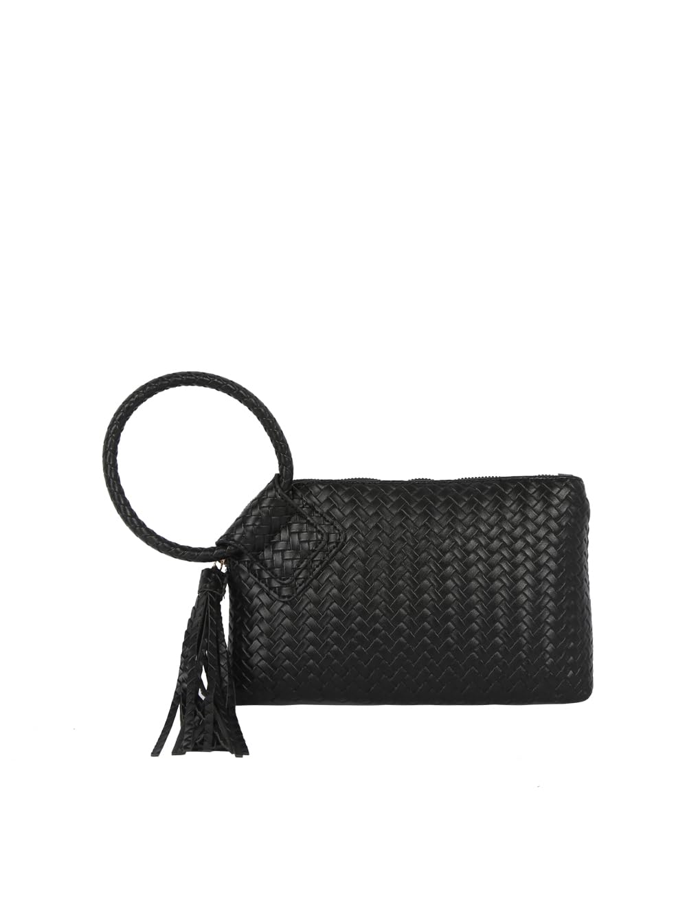 Womens Clutch Purse Wristlet Wallet Evening w/Hand Strap Casual Formal Vegan Leather - Metro Muse