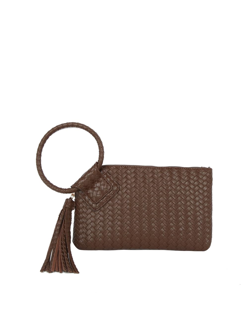 Womens Clutch Purse Wristlet Wallet Evening w/Hand Strap Casual Formal Vegan Leather - Metro Muse