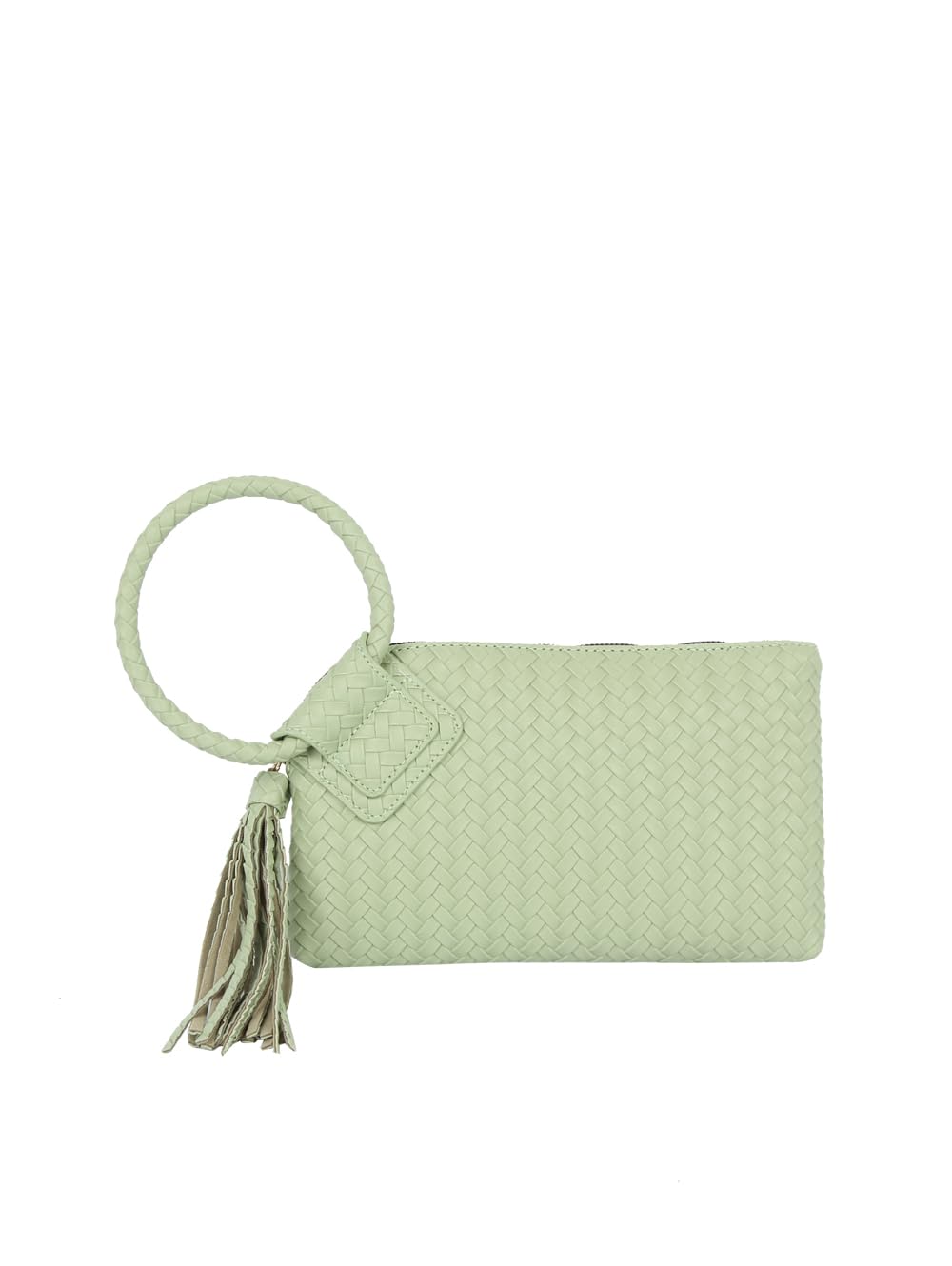 Womens Clutch Purse Wristlet Wallet Evening w/Hand Strap Casual Formal Vegan Leather - Metro Muse