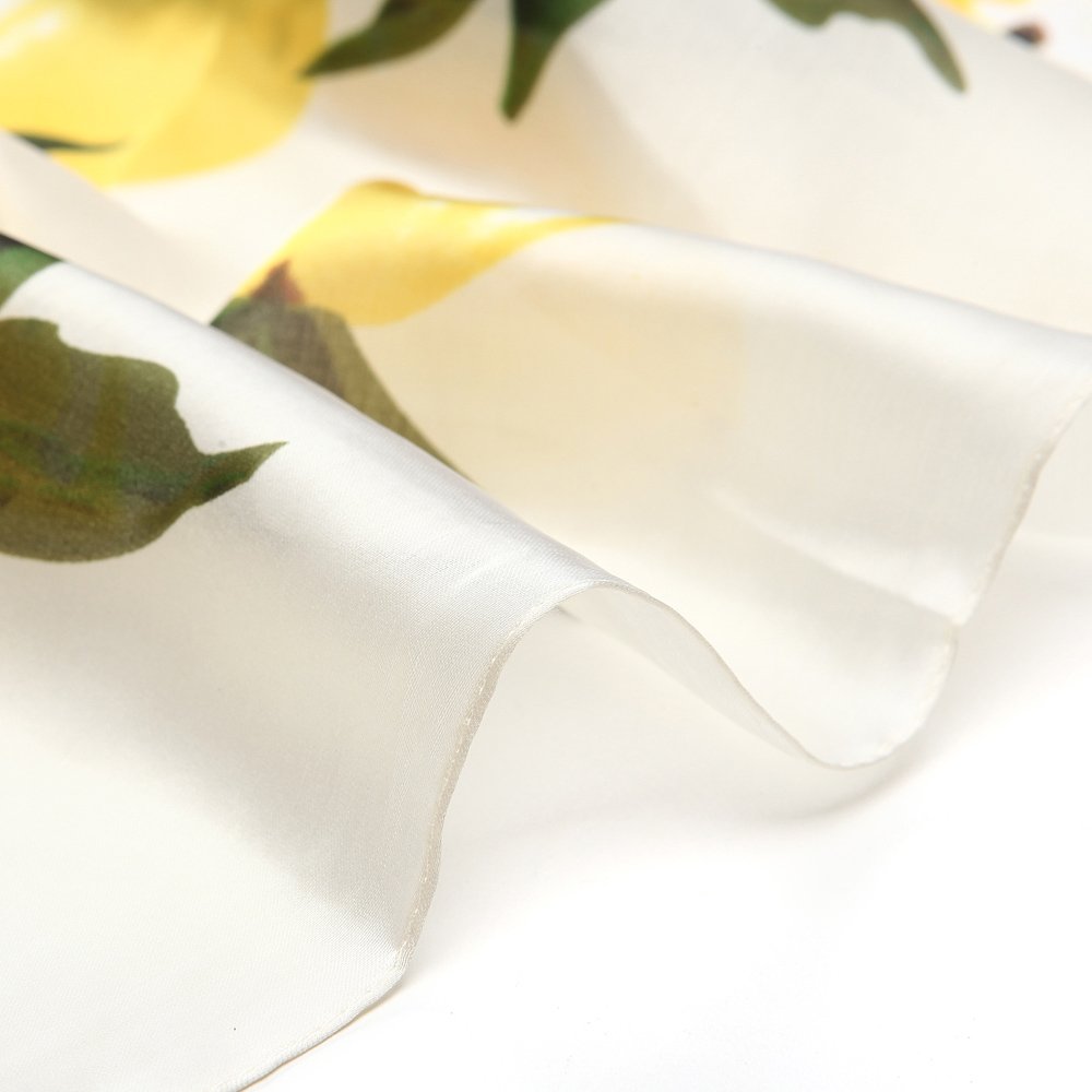 Silk Satin Large Hair Wrap & Neck Scarf for Women