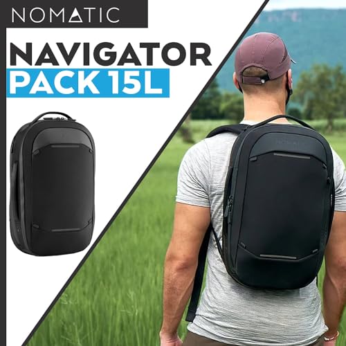 NOMATIC Navigator 6L Expandable Water-Resistant Laptop Backpack