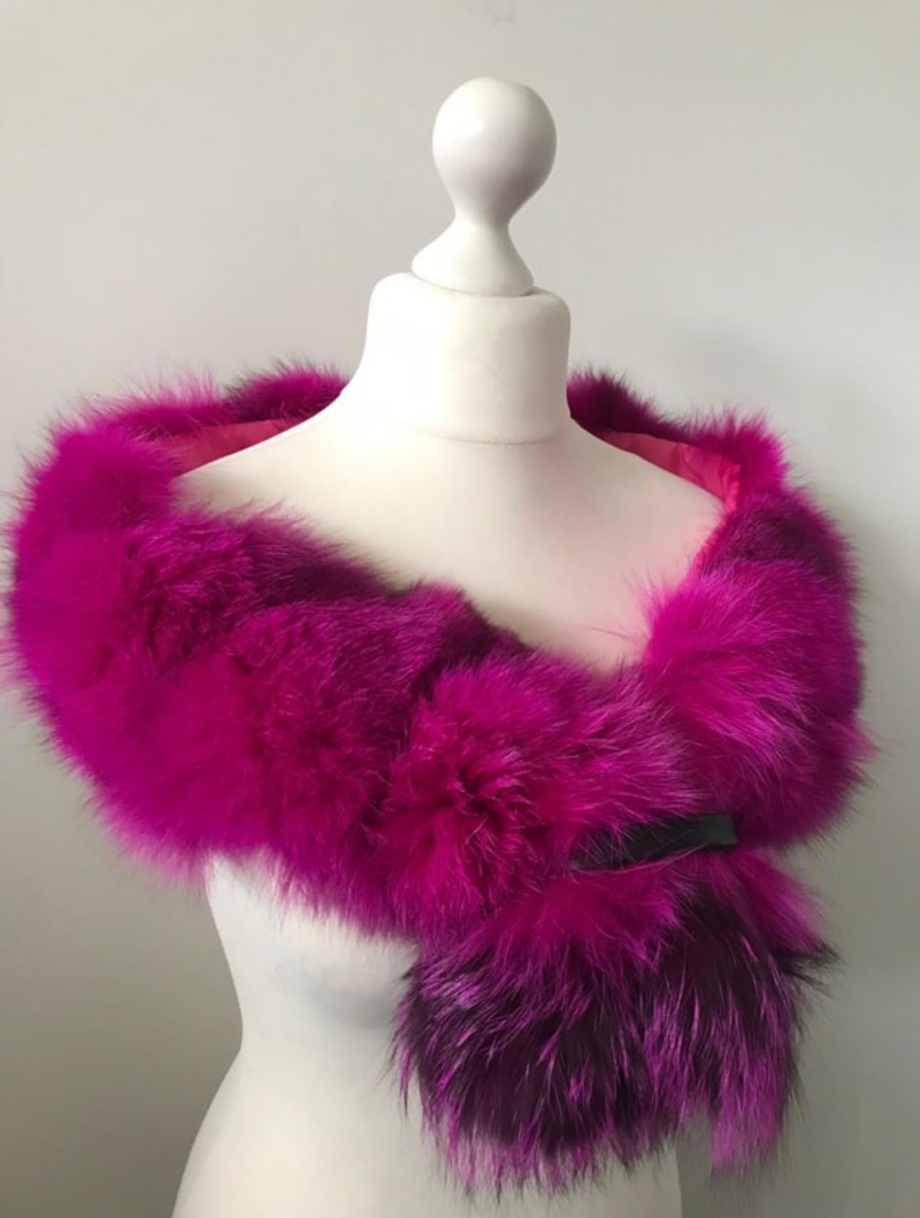 Women’s Soft Winter Berry Scarf, Hot Pink