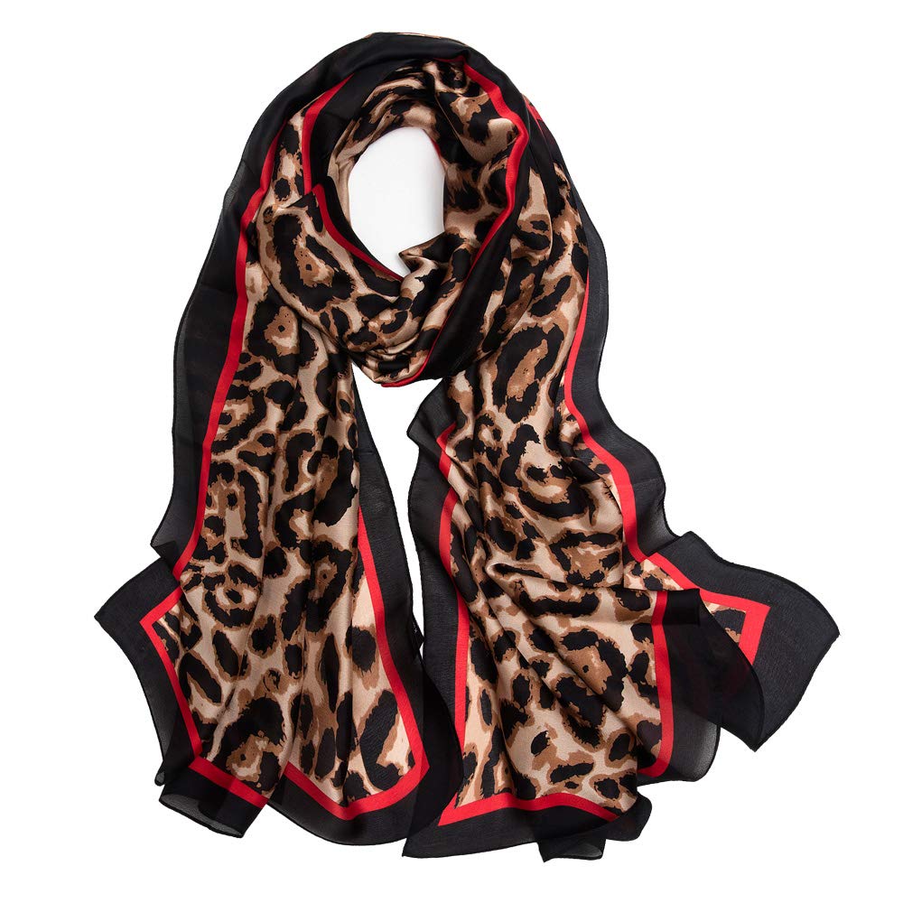 Silk Satin Large Hair Wrap & Neck Scarf for Women