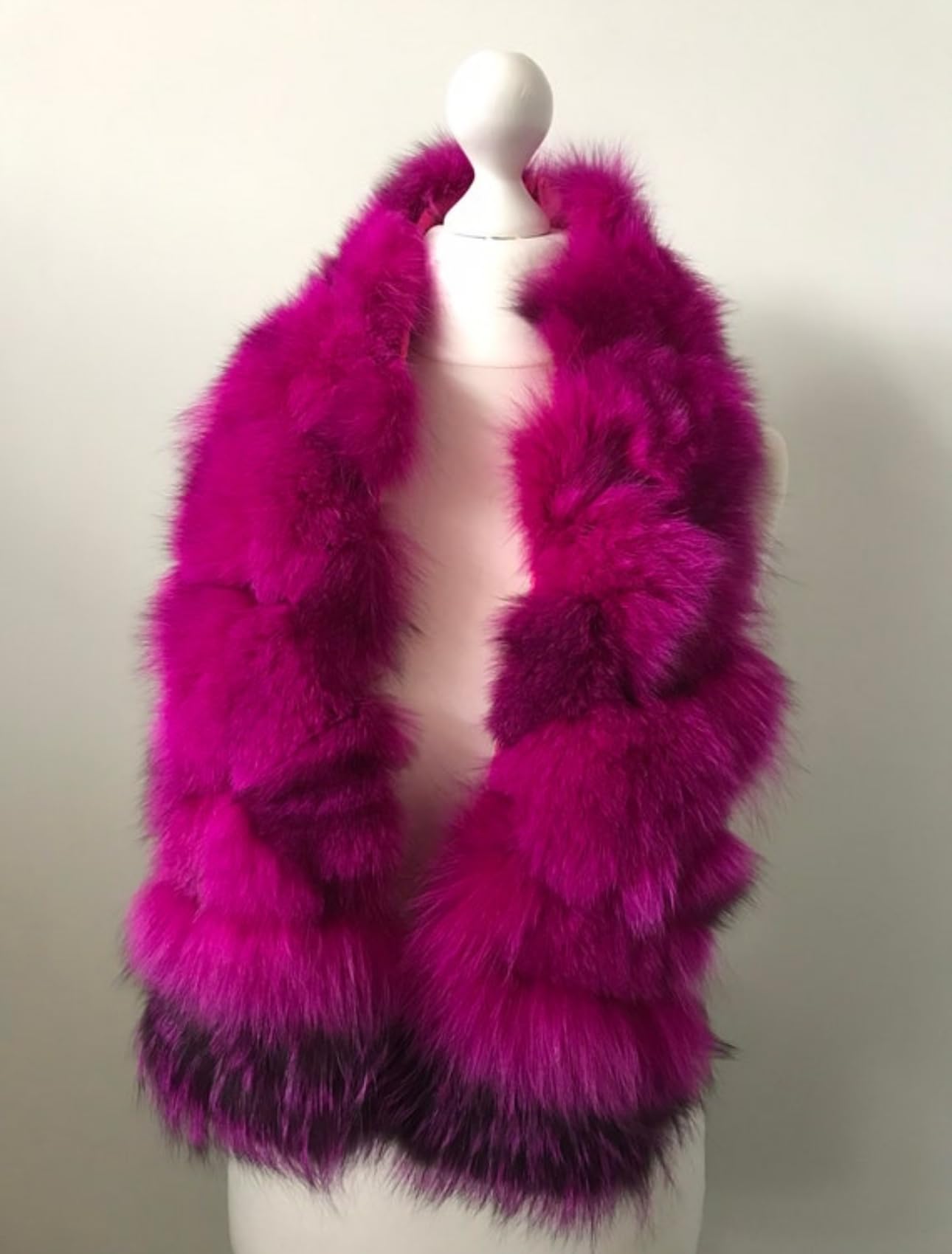 Women’s Soft Winter Berry Scarf, Hot Pink