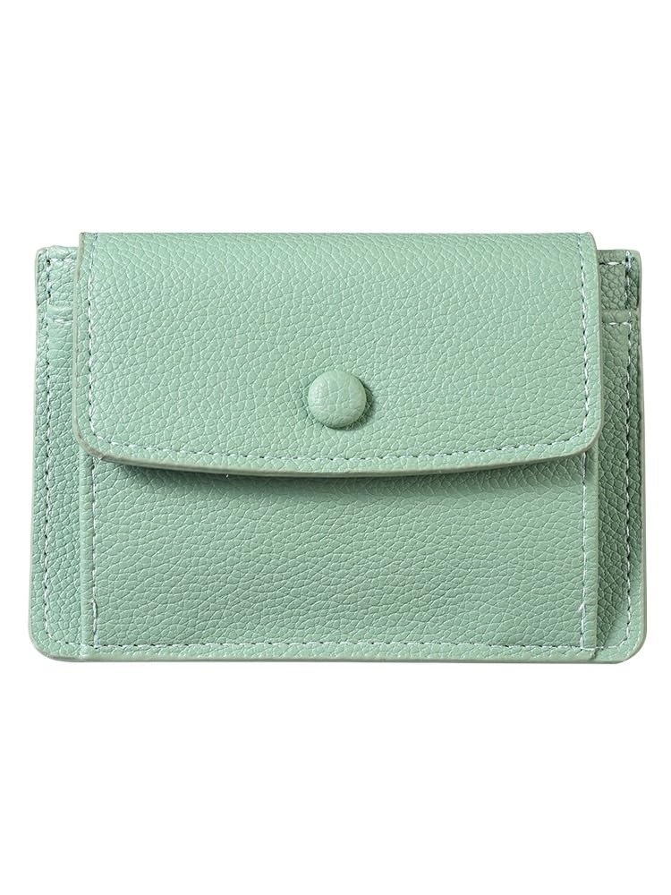 ASWRTYJO ID Card Holder Ultra-thin Multi-card Coin Purse Storage Bag