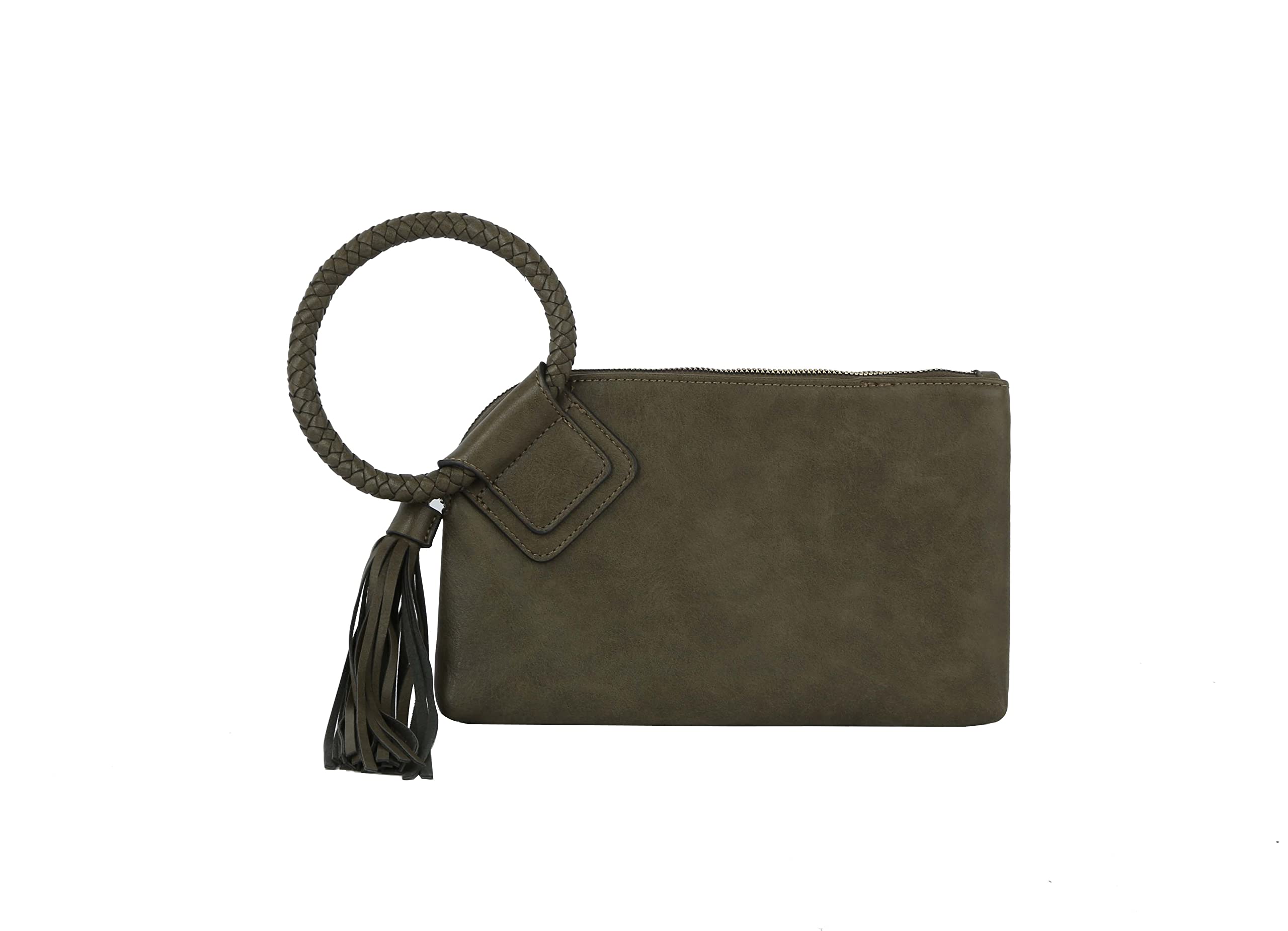 Womens Clutch Purse Wristlet Wallet Evening w/Hand Strap Casual Formal Vegan Leather - Metro Muse