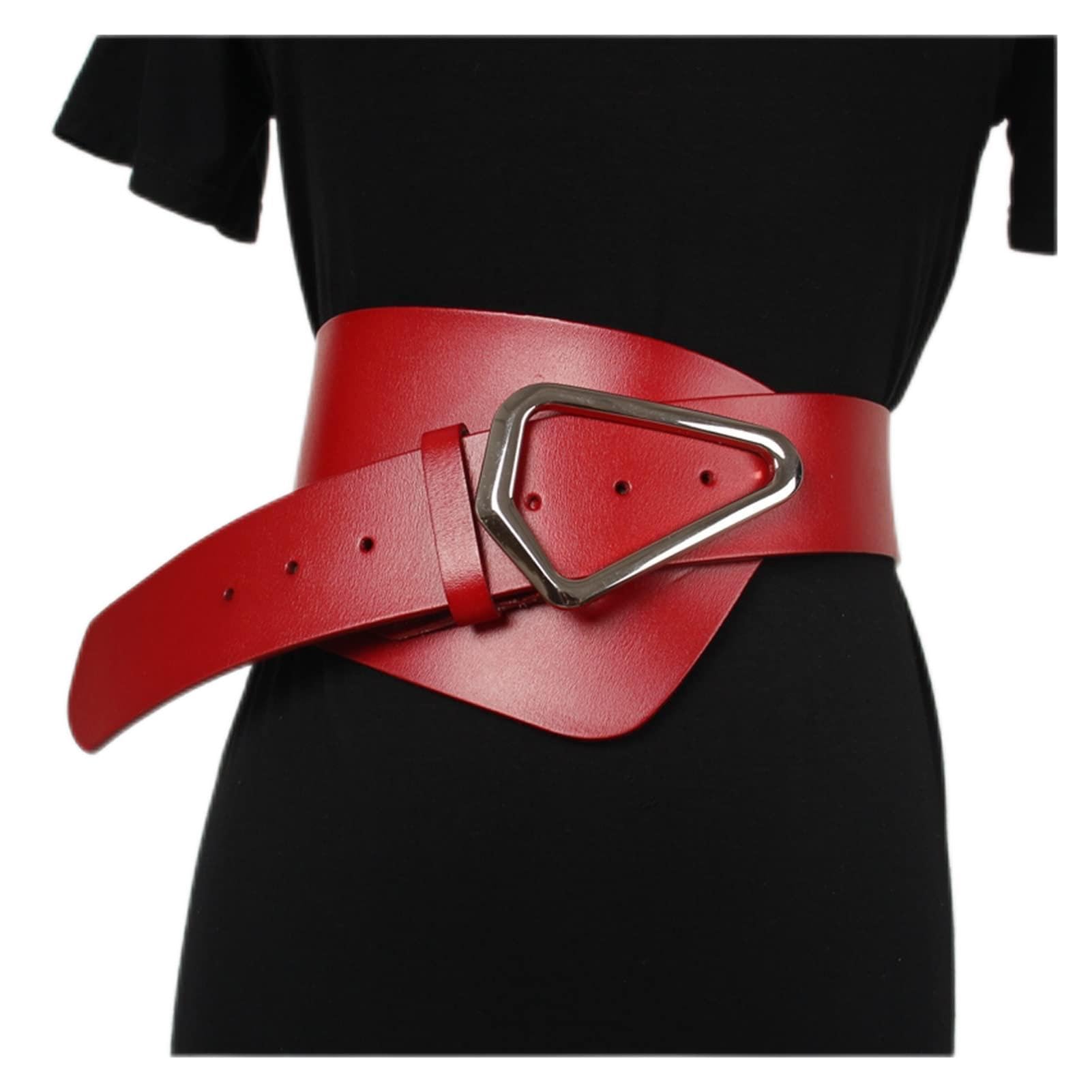 DDYYDS Punk Leather Belt Women Big Corset Harness Straps Female Sculpting Wide Waistband Wedding Dress Belts Vintage