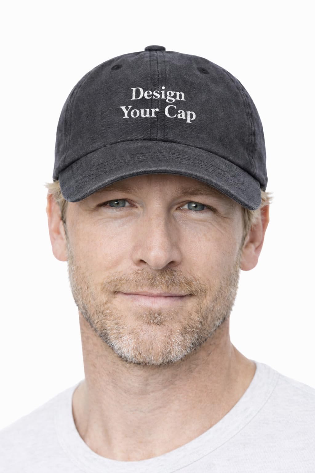 DISCOUNT PROMOS Custom Embroidered Baseball Cap Set of 6/12/24 - Personalized Hats for Men and Women