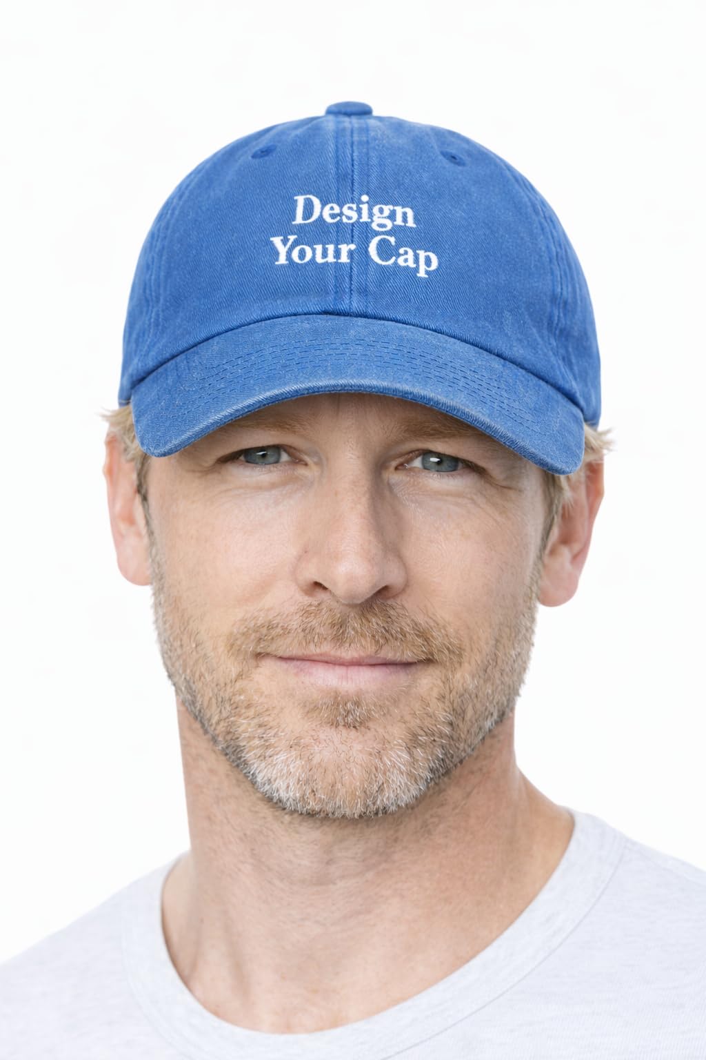DISCOUNT PROMOS Custom Embroidered Baseball Caps, 6–24 Pack