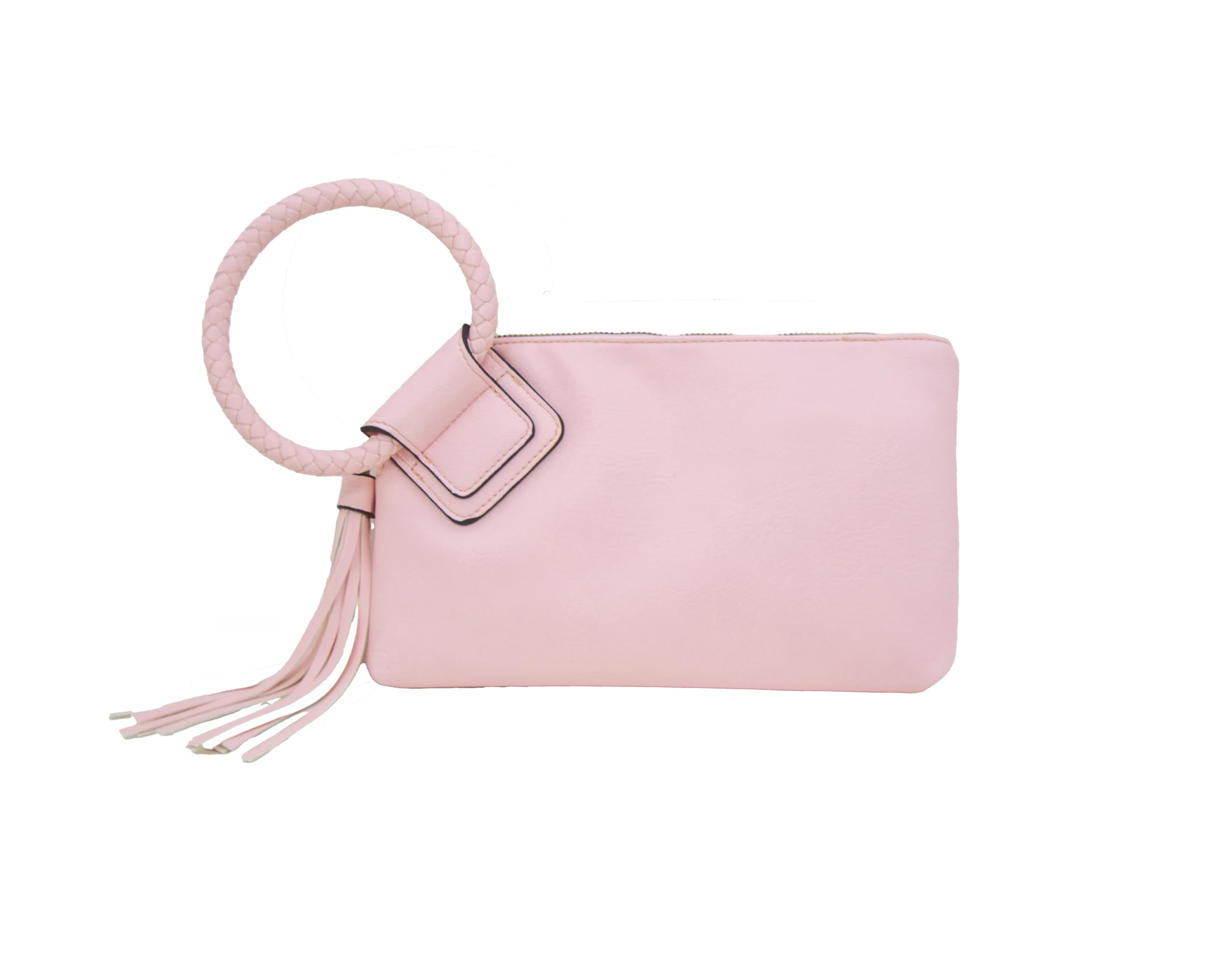 Womens Clutch Purse Wristlet Wallet Evening w/Hand Strap Casual Formal Vegan Leather - Metro Muse
