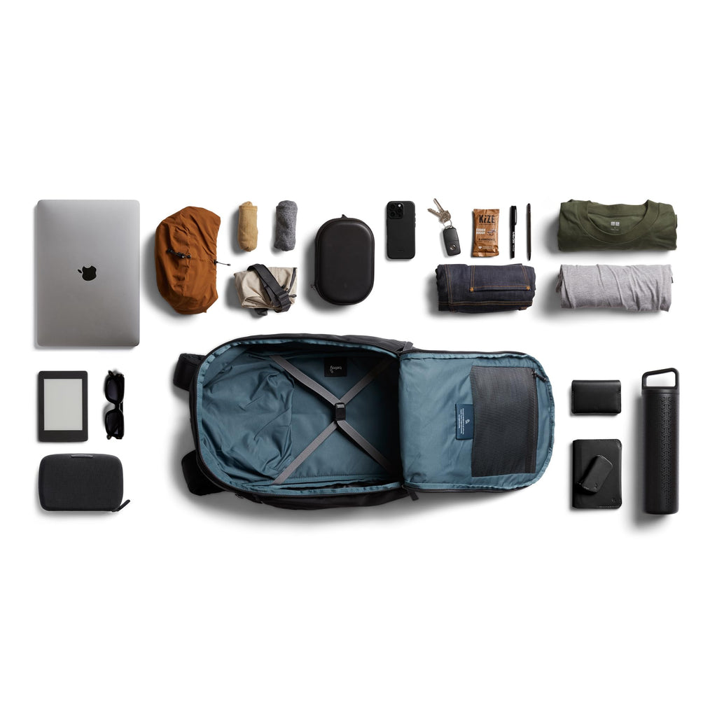 Bellroy Transit Workpack Pro (22L work bag/commuter backpack, fits 16” laptops; organization for travel and commutes)