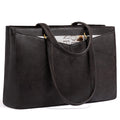 LOVEVOOK Laptop Tote Bag for Women,Leather Work Computer Briefcase Bag