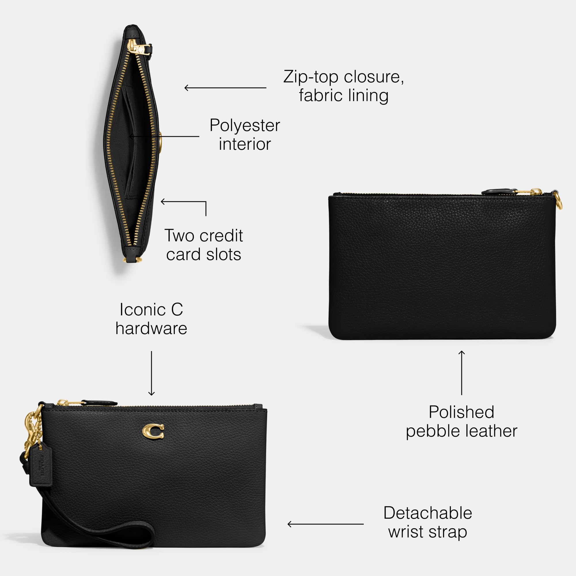 COACH Essential Small Wristlet