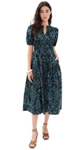Ulla Johnson Women's Othella Short Sleeve Cotton Dress