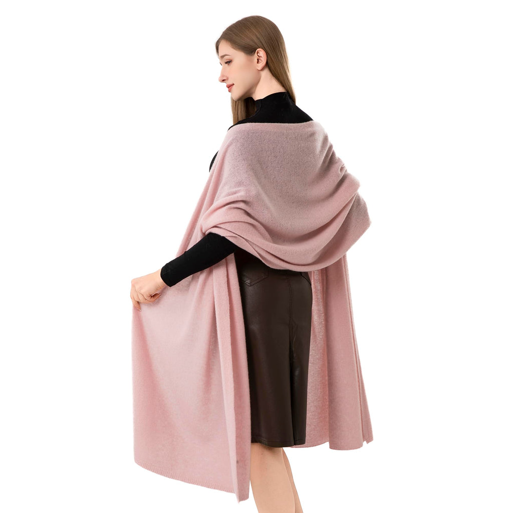 HOPETLA 100% Cashmere Extra Large Pashmina Scarf Wrap