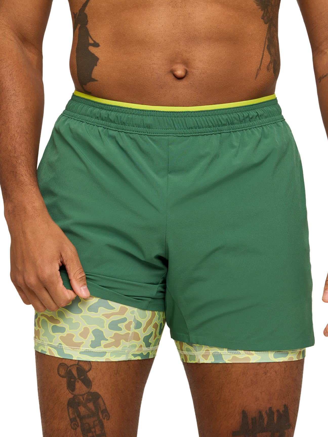 Chubbies Ultimate Training Shorts – Men’s Gym Shorts and Activewear, Anti-Chafing Compression Liner, Elastic Waist, 5 Pockets