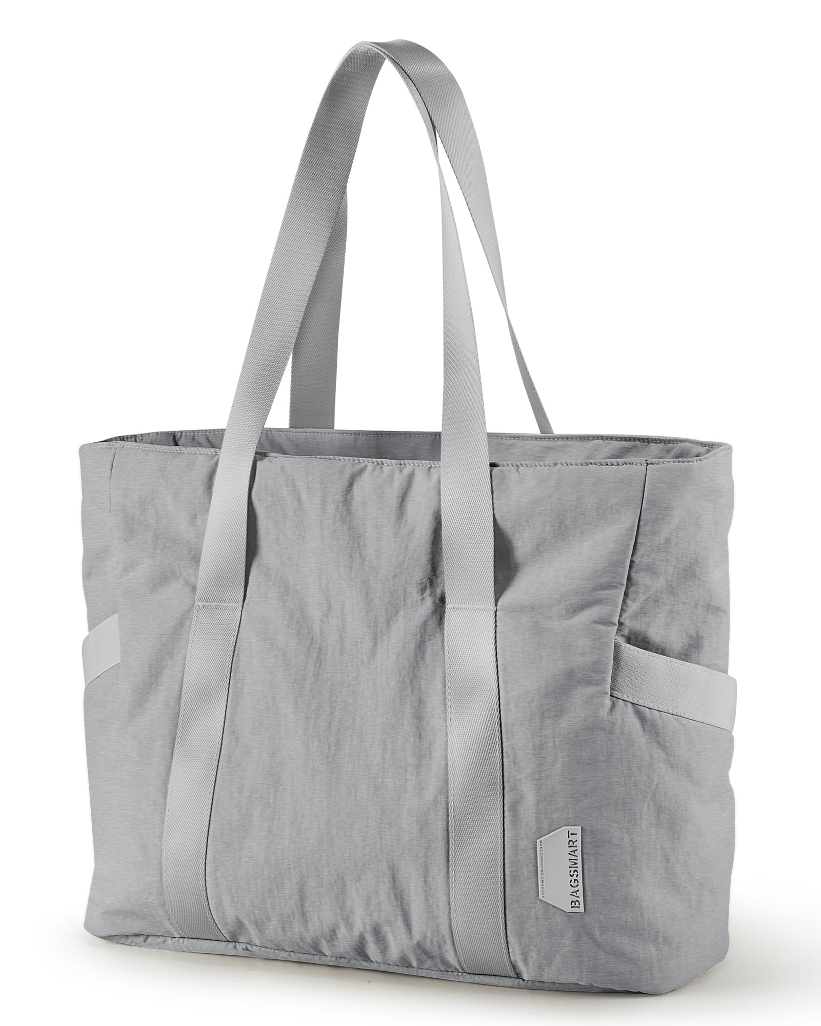 BAGSMART Tote Bag for Women, Tote Bag with Zipper Work Tote with Compartments Nurse Shoulder Hanbag for Travel, Gym