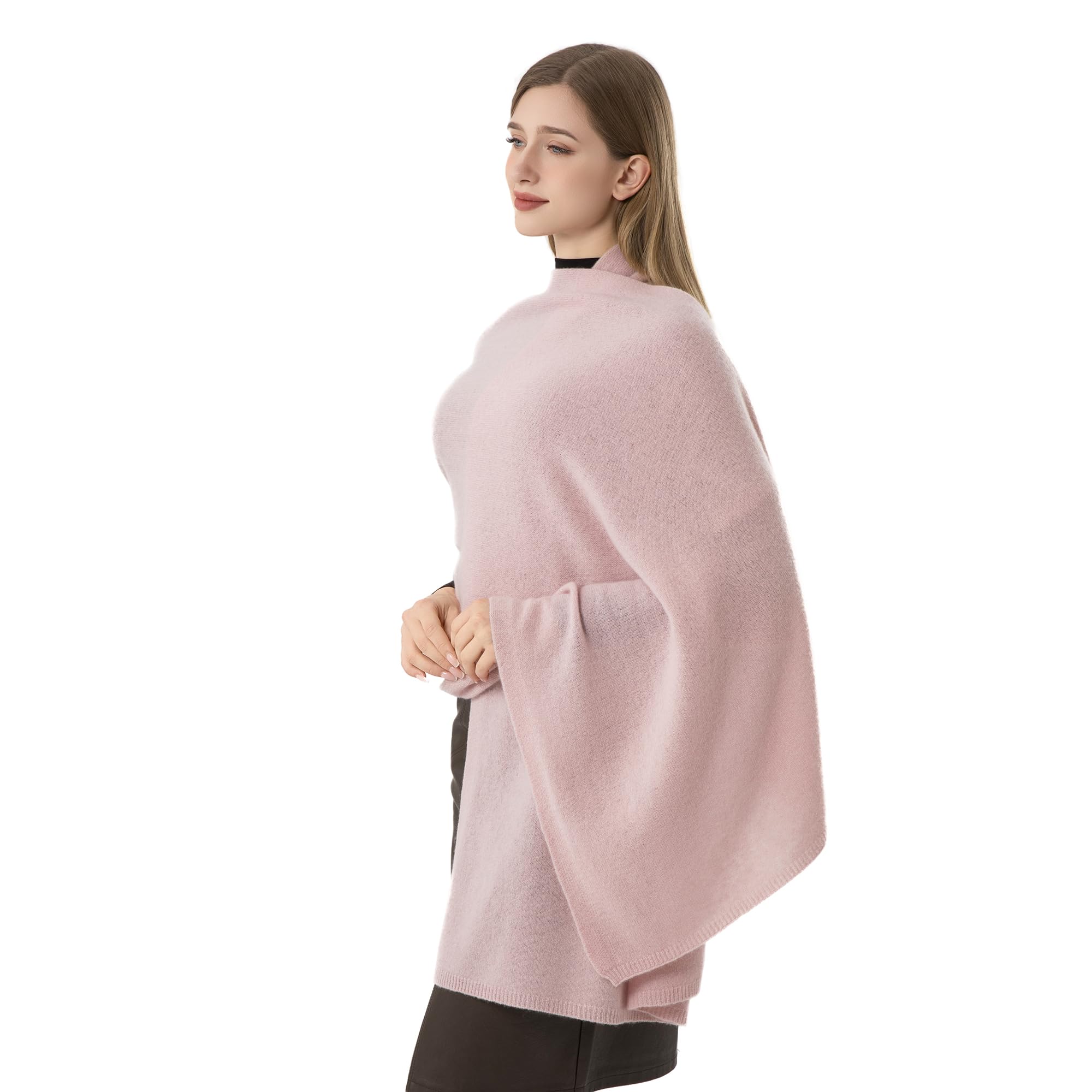 HOPETLA 100% Cashmere Extra Large Pashmina Scarf Wrap