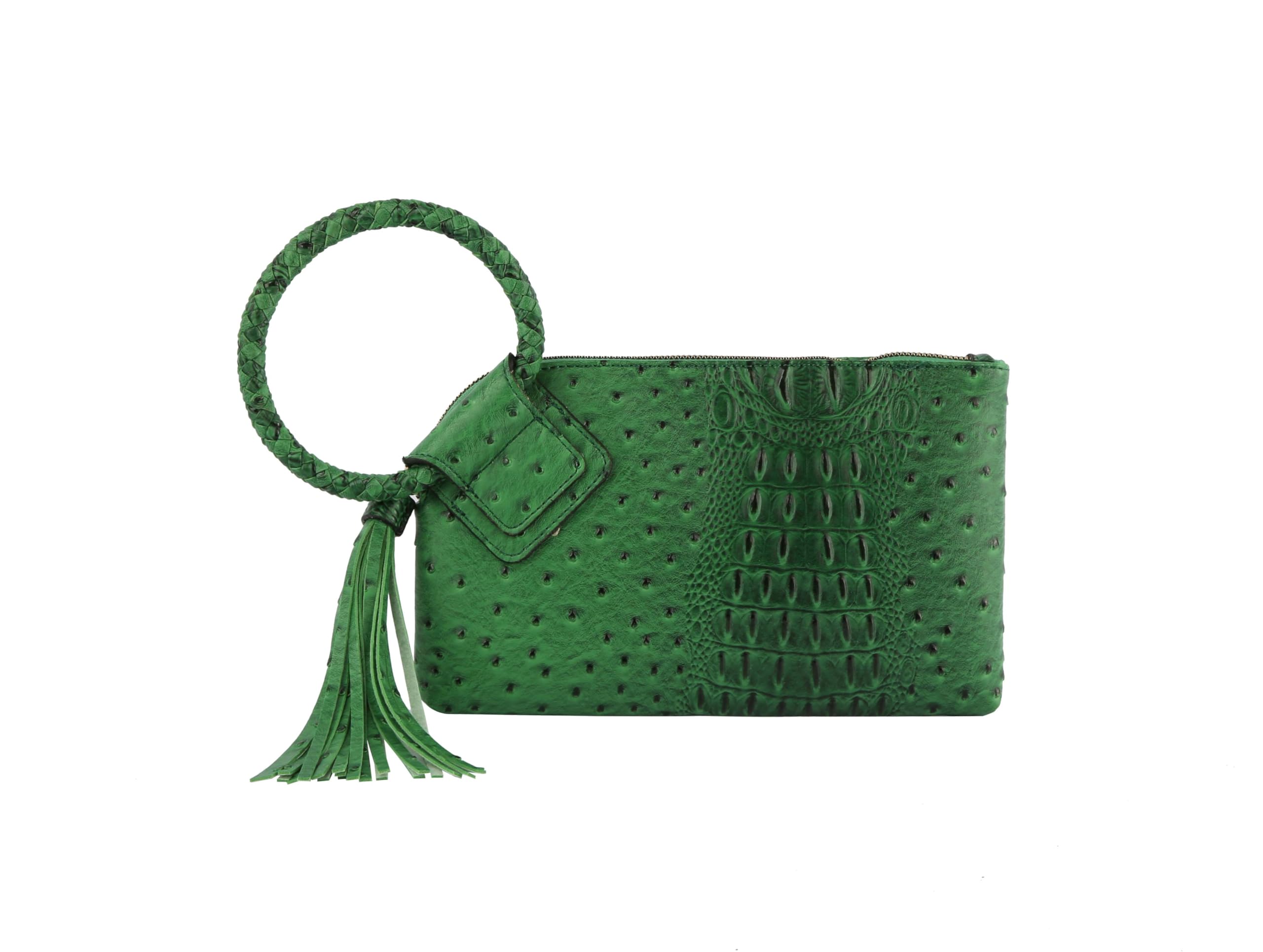 Womens Clutch Purse Wristlet Wallet Evening w/Hand Strap Casual Formal Vegan Leather - Metro Muse