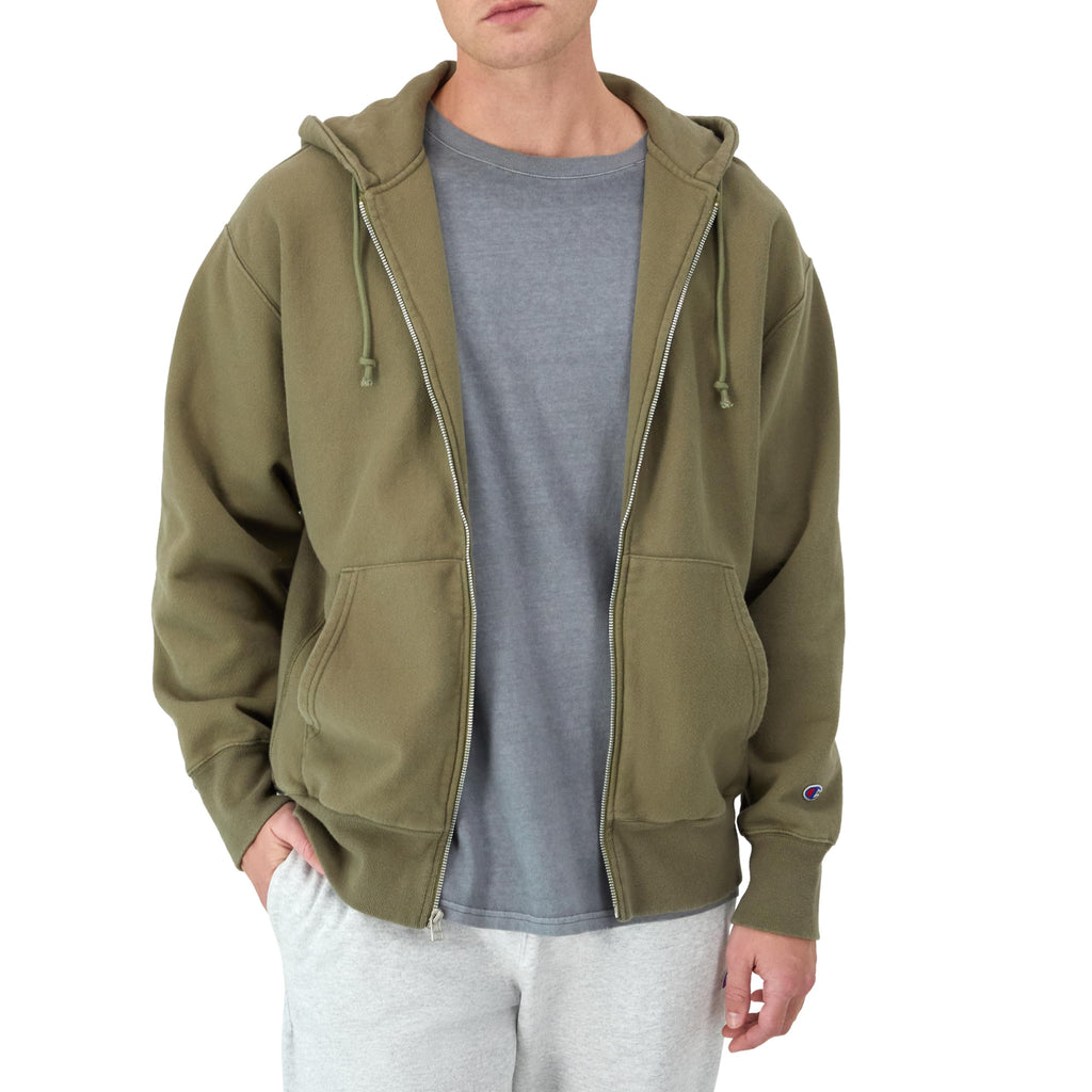 Champion Men's Zip-up Hoodie, Reverse Weave, Sweatshirt, Fleece Zip-up Hoodie for Men