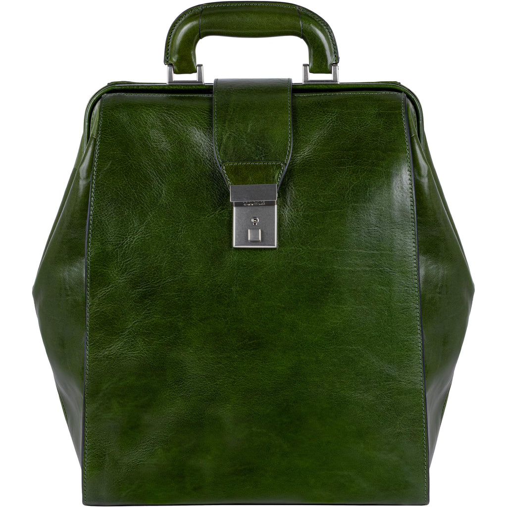 Time Resistance Leather Backpack Travel Bag Carry On Business Canvas Rucksack Unisex