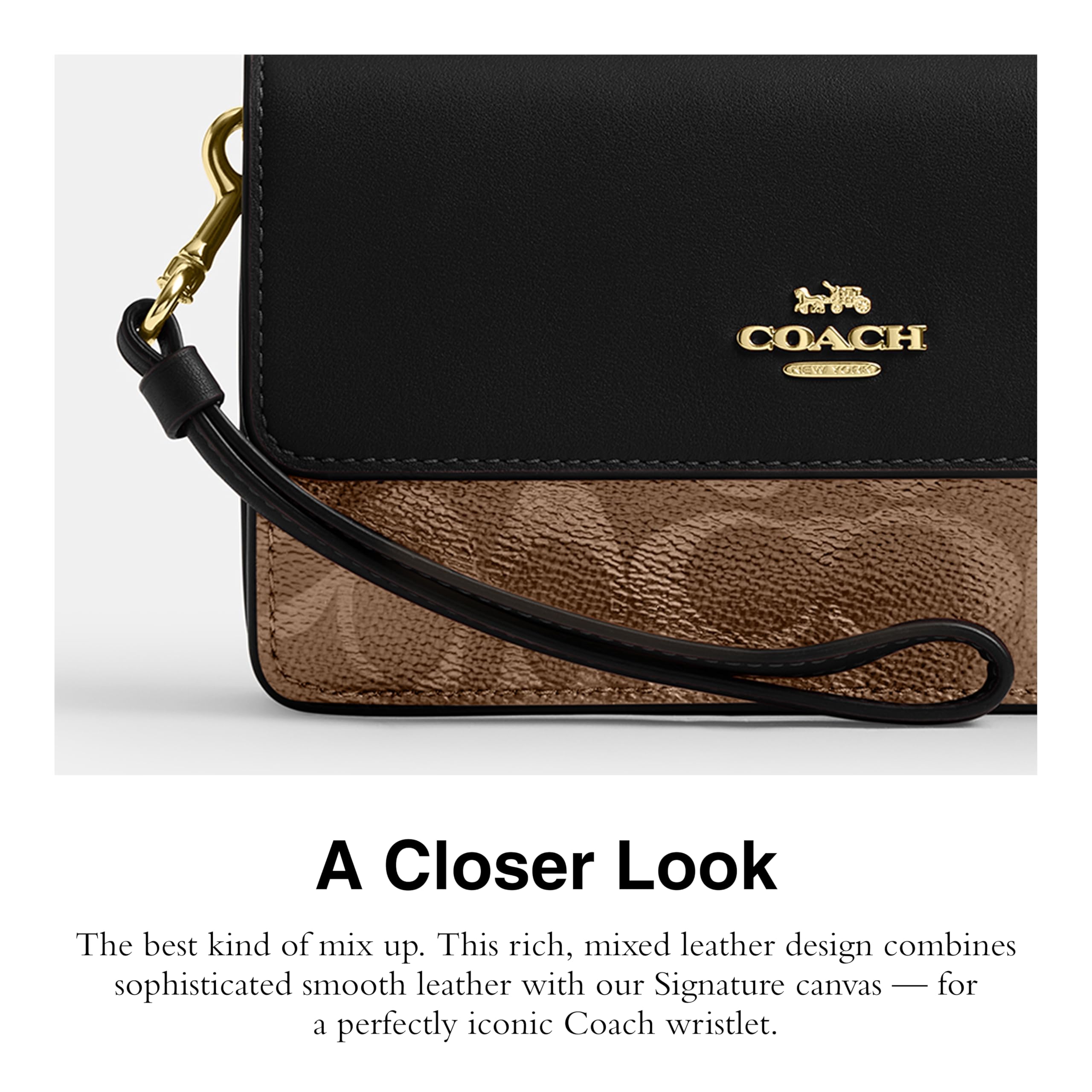 Coach Women's Foldover Wristlet