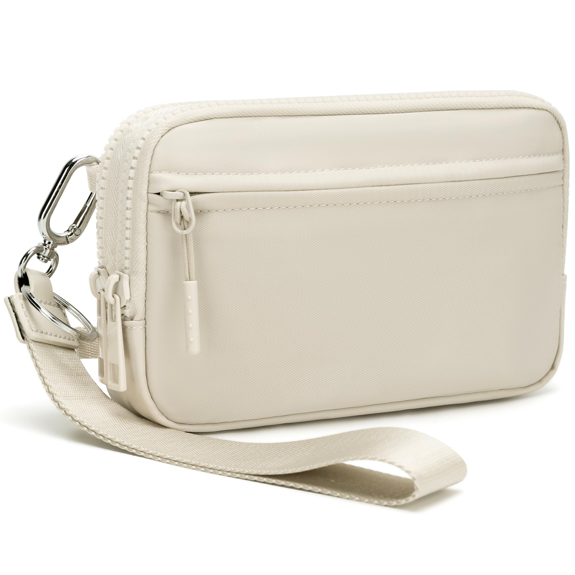 FODOKO Women’s RFID Wristlet & Crossbody Wallet, 4-Zipper