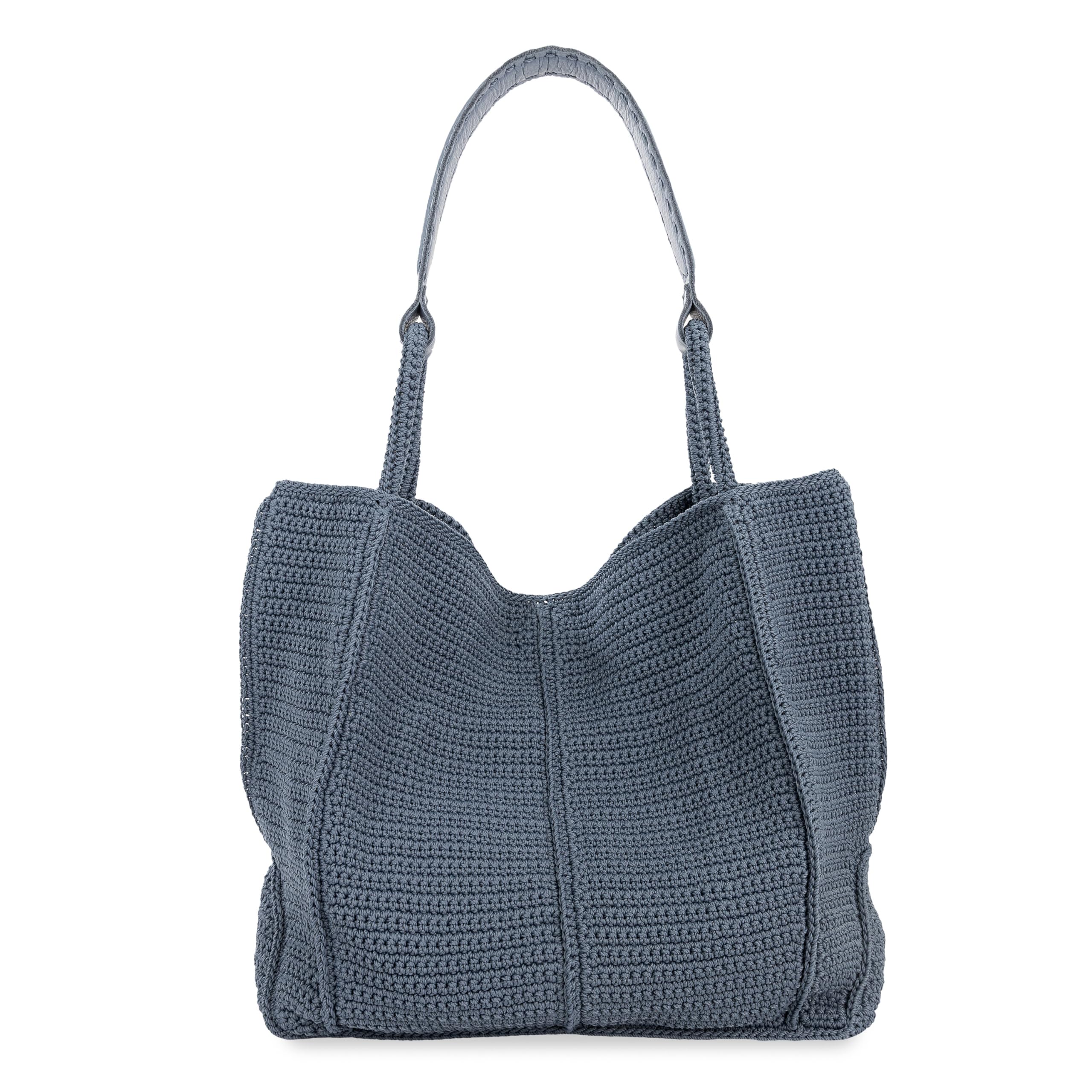 The Sak Los Feliz Large Tote Bag - Premium Leather Handbag With Stylish Design For Everyday, Travel, Beach Bag - Roomy, Durable, Lined Purse With Shoulder Bag Strap, Zipper Pocket